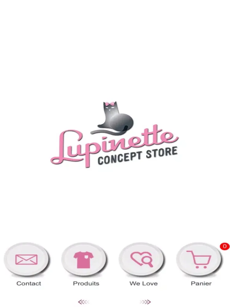 Скриншоты Lupinette Concept Store iPad 