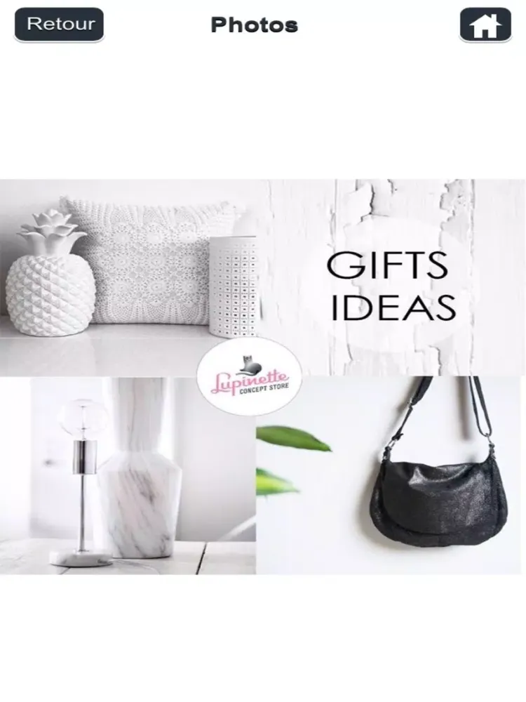 Скриншоты Lupinette Concept Store iPad 