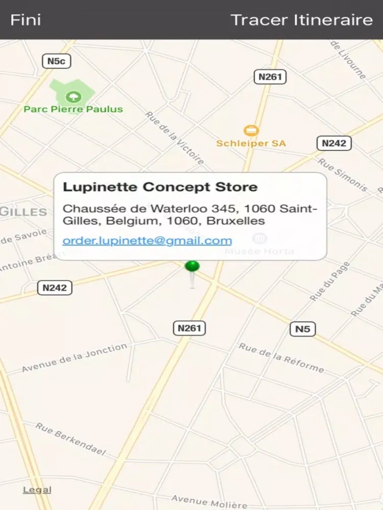 Скриншоты Lupinette Concept Store iPad 