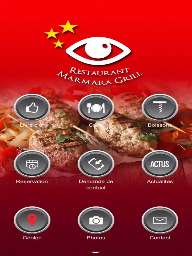 Screenshot di Marmara Grill iPad 