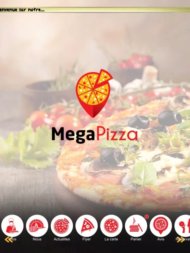 Mega Pizza iPad  スクリーンショット