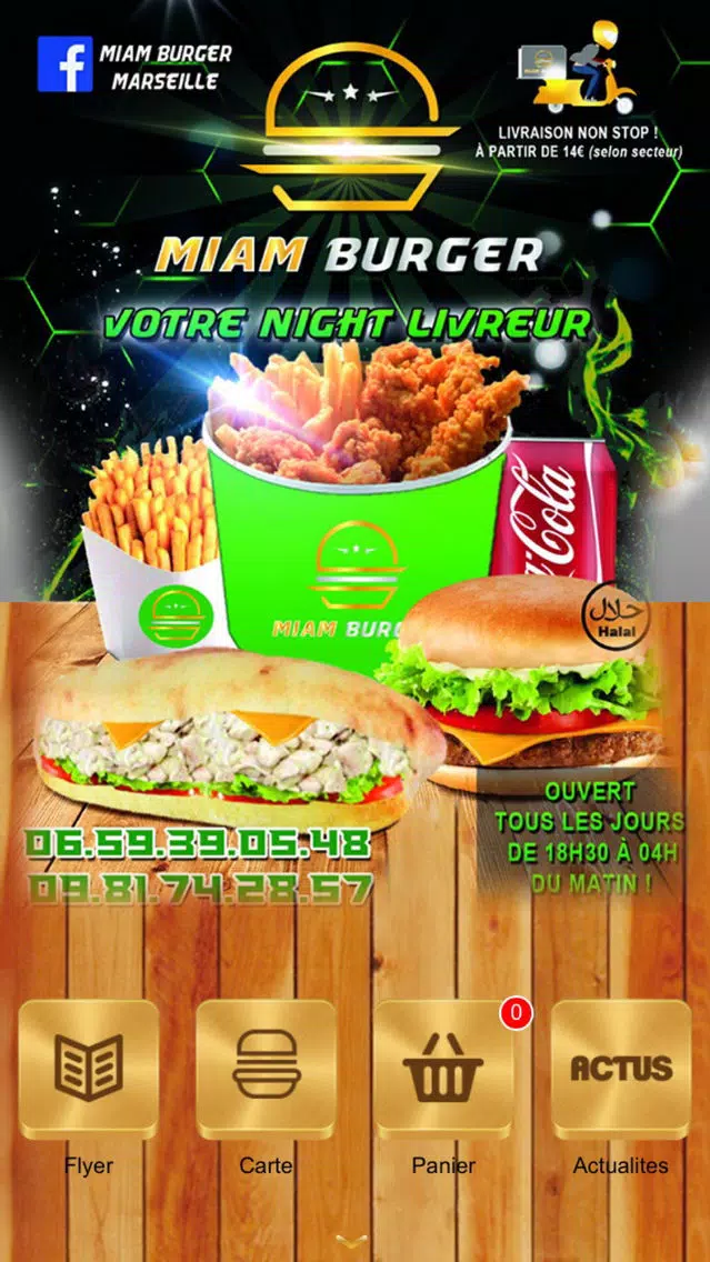 Miam Burger Marseille 스크린샷