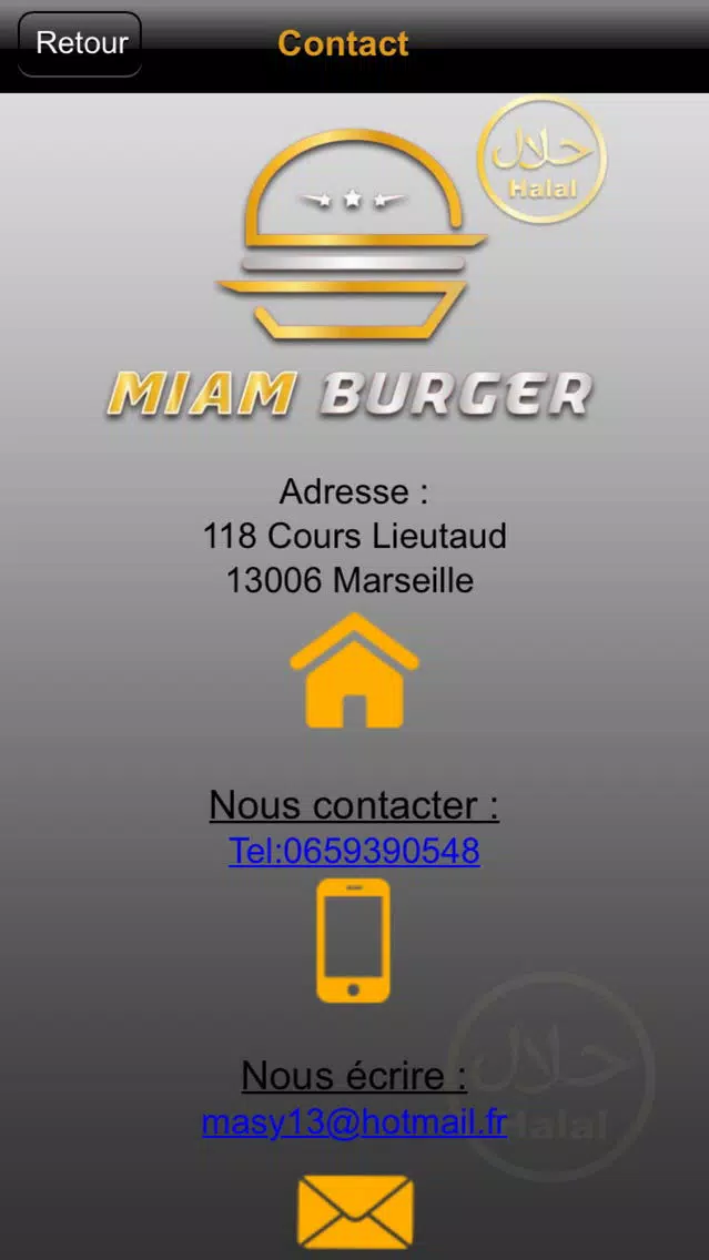 Miam Burger Marseille 스크린샷