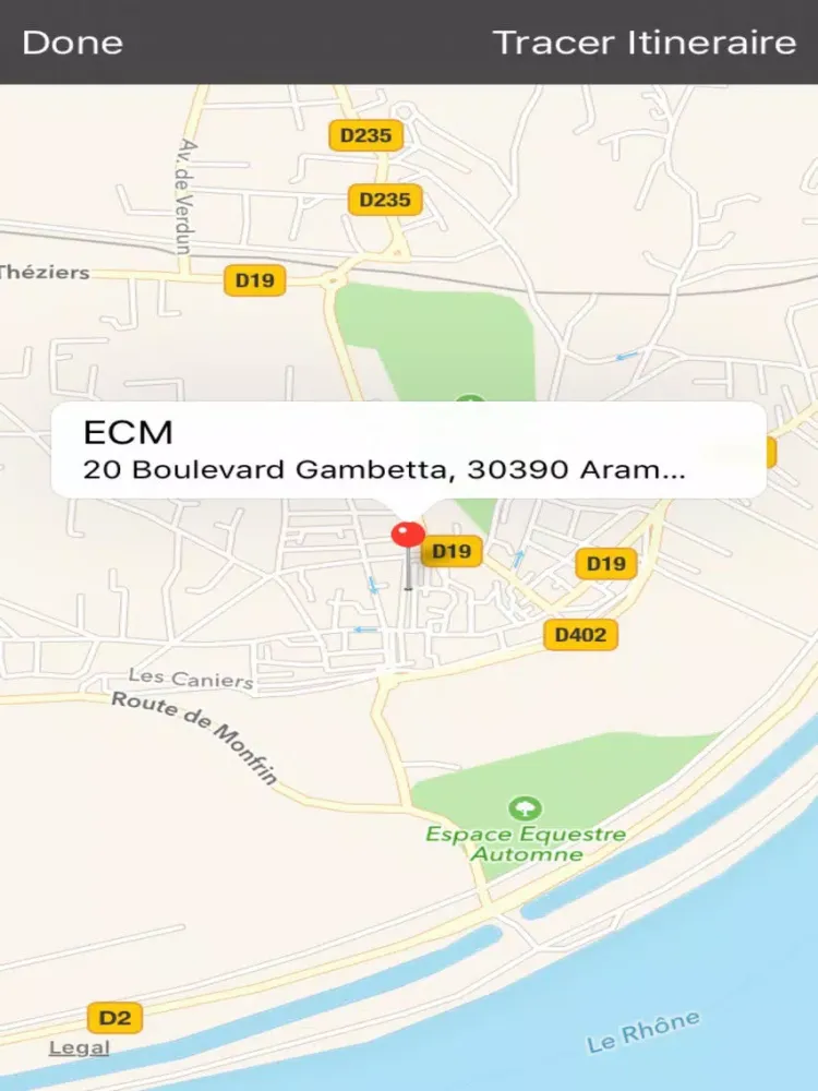 Zrzuty ekranu Ecole de Conduite Mirabel iPad 