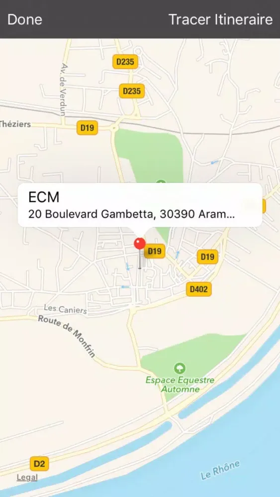 Zrzuty ekranu Ecole de Conduite Mirabel