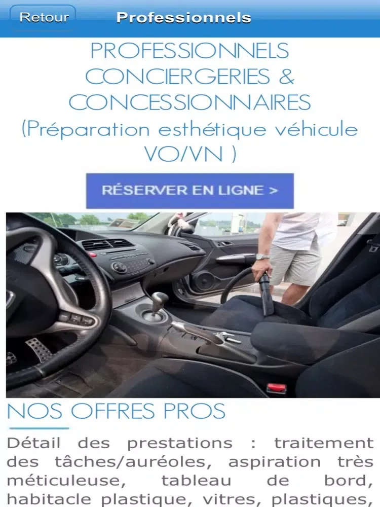 Mister Cleancars iPad  스크린샷