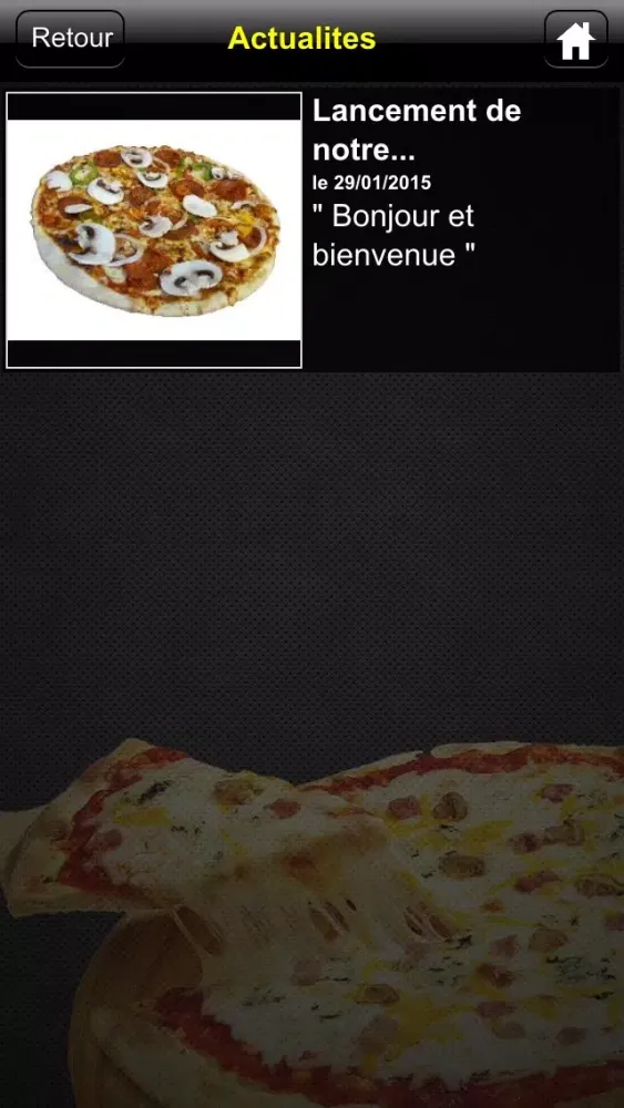 Tangkapan layar Mister Pizza Rennes