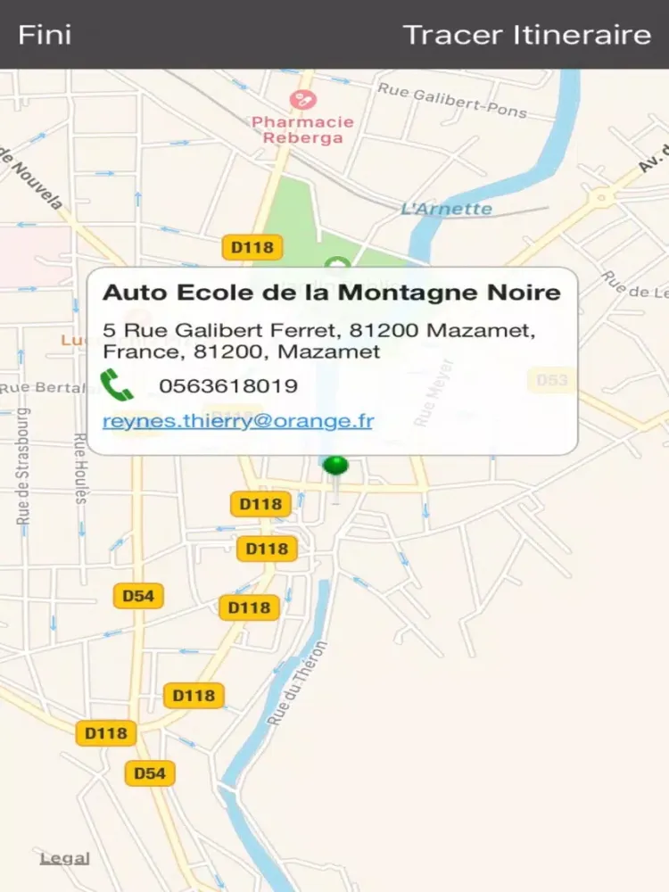 صور Auto-école de la Montagne Noire iPad 
