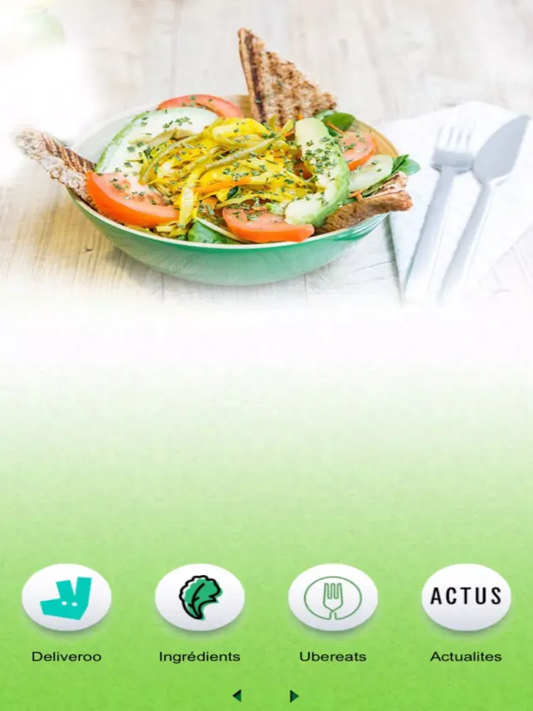 Capturas de pantalla de My Salad iPad 
