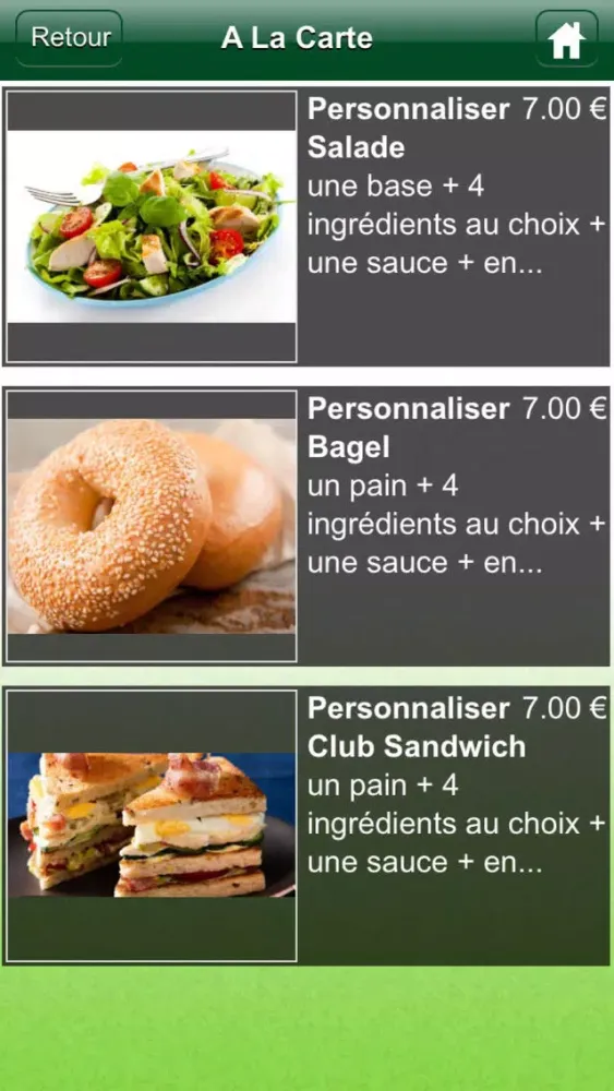 Capturas de pantalla de My Salad