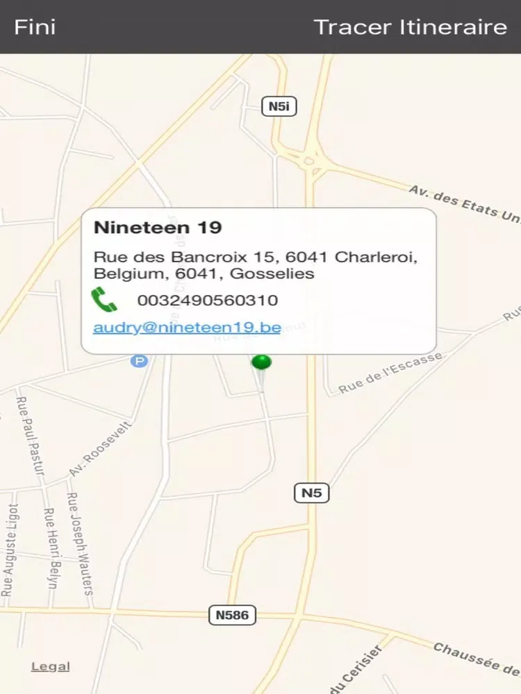 Tangkapan skrin Nineteen 19 iPad