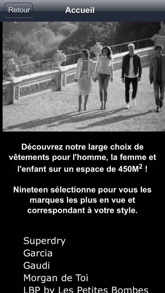 Tangkapan skrin Nineteen 19