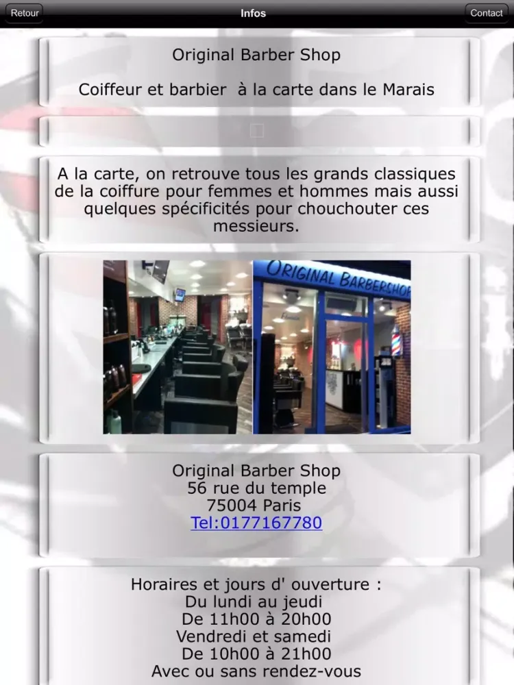Original Barber Shop iPad  Screenshots