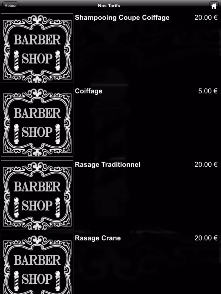 Original Barber Shop Saint-Étienne iPad  Screenshots