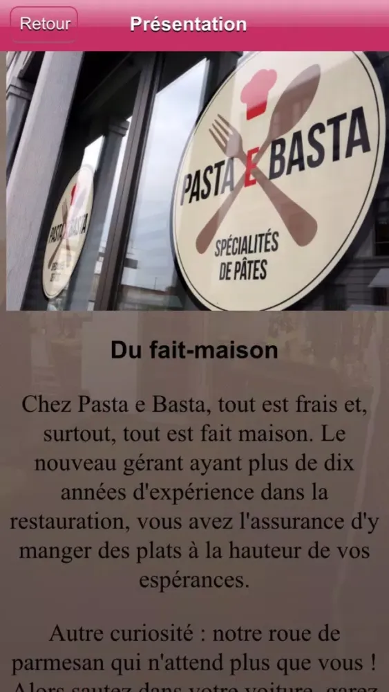 Zrzuty ekranu Pasta E Basta