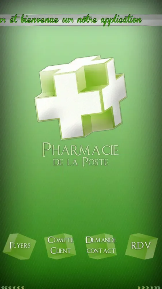 Tangkapan skrin Pharmacie de la Poste