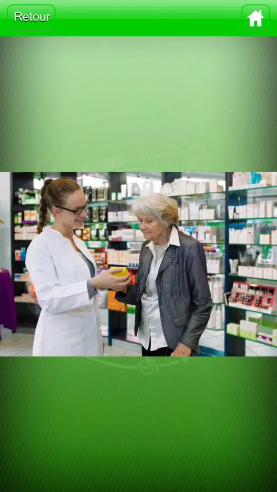 Tangkapan skrin Pharmacie de la Poste