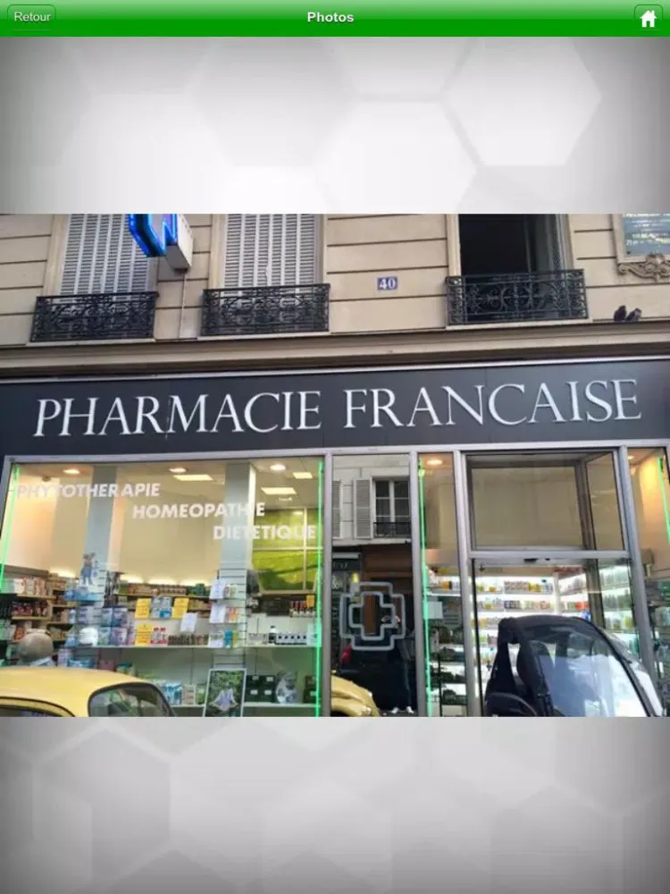 Pharmacie Francaise iPad  Screenshots