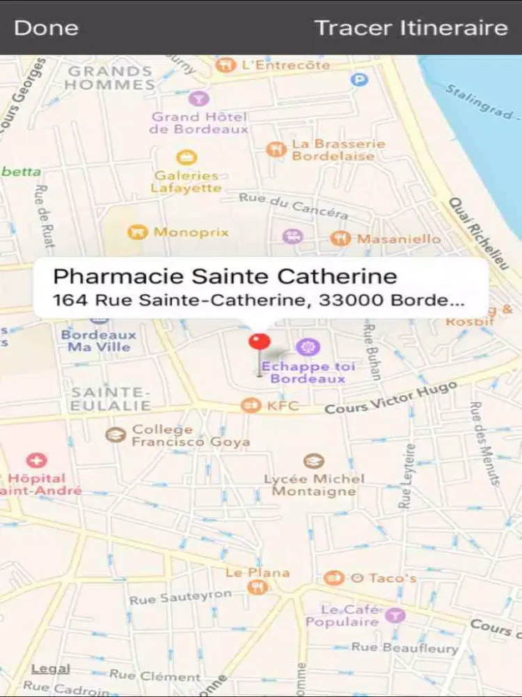 Pharmacie Sainte Catherine iPad  Ekran Görüntüleri