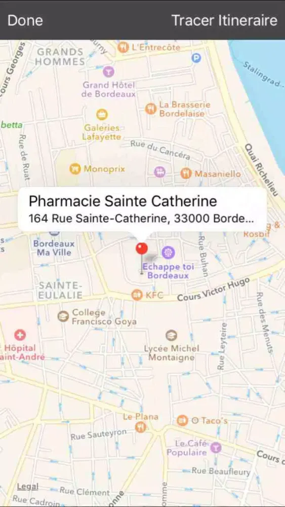 Pharmacie Sainte Catherine Ekran Görüntüleri