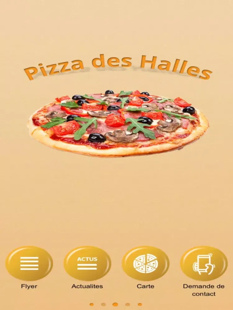 Pizza des Halles iPad  Ekran Görüntüleri
