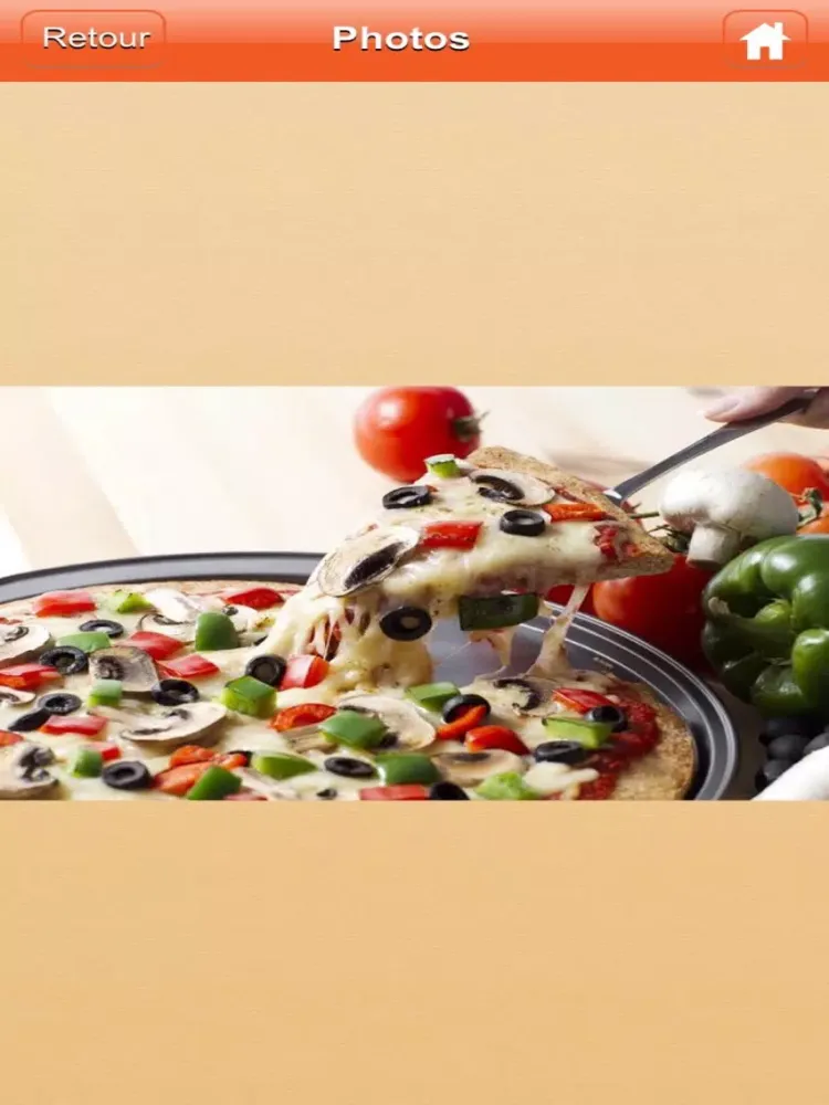 Pizza des Halles iPad  Ekran Görüntüleri