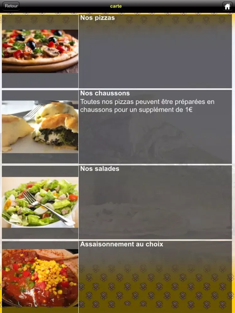 صور La Pizza De Manon iPad 
