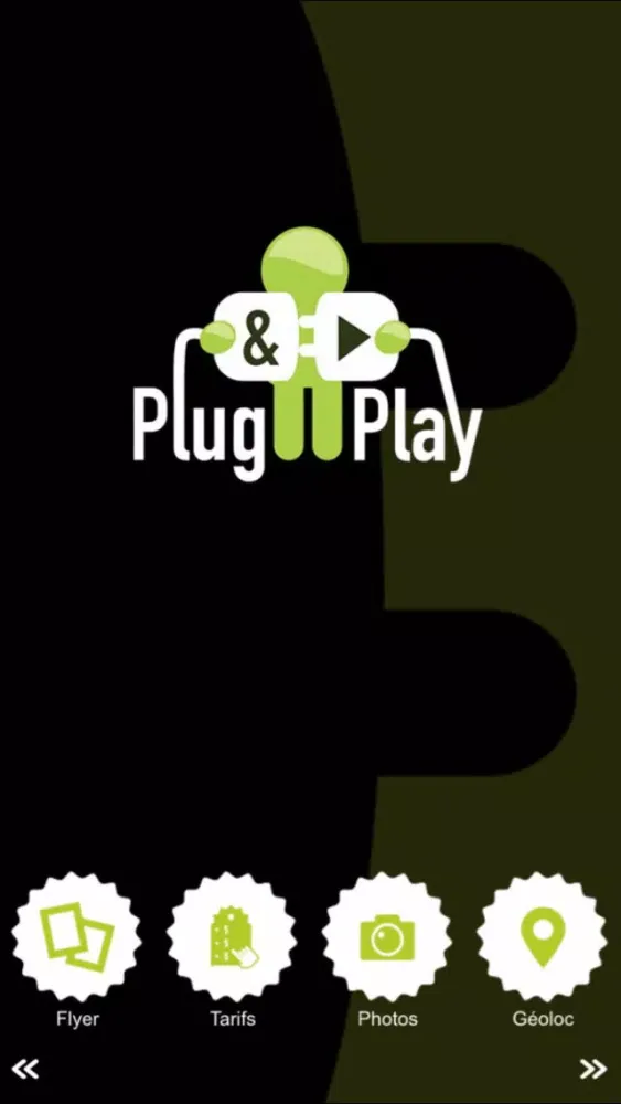 Capturas de tela do Plug & Play Event