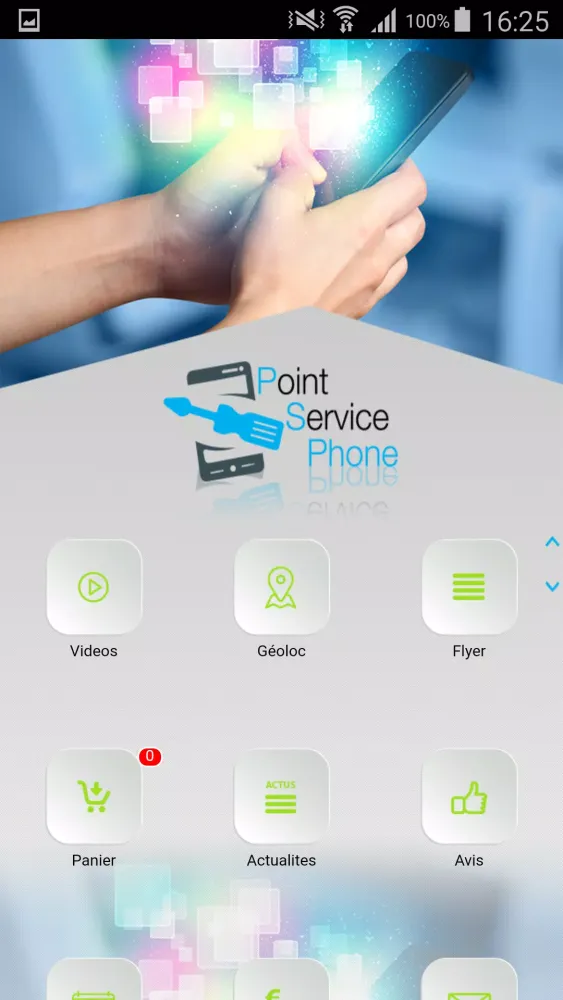 Point Service Phone Screenshots