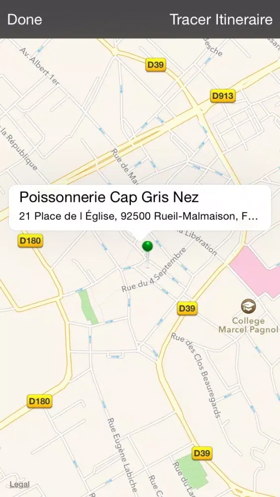 ภาพหน้าจอของ Poissonnerie Cap Gris Nez