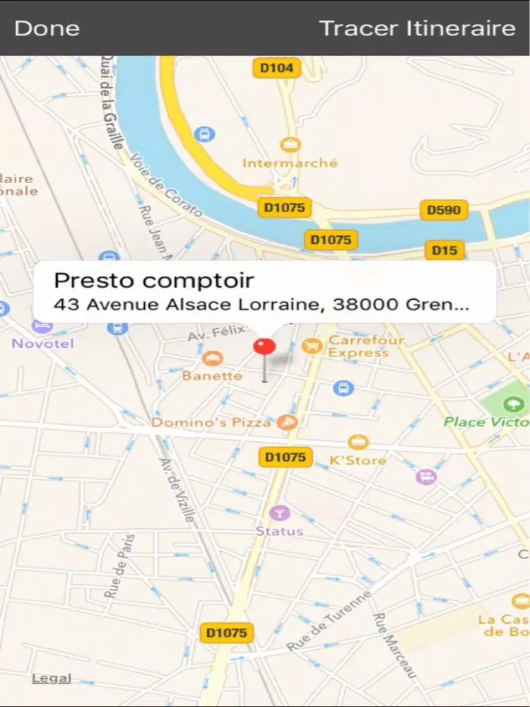 Presto Comptoir iPad 應用截圖