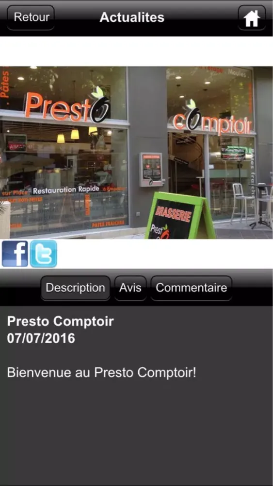 Presto Comptoir應用截圖