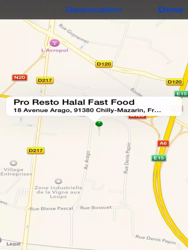 Captures d'écran de Pro Resto Halal Fast Food iPad 
