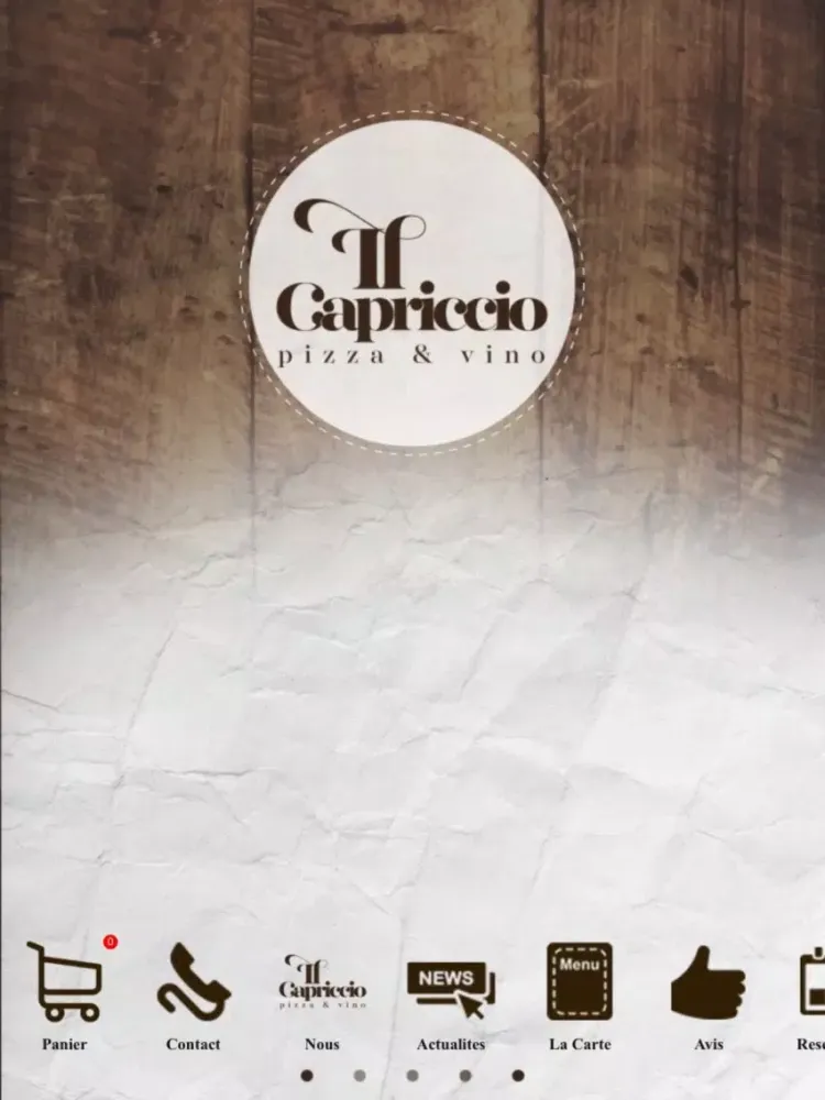 Pizzeria Il Capriccio iPad  Screenshots