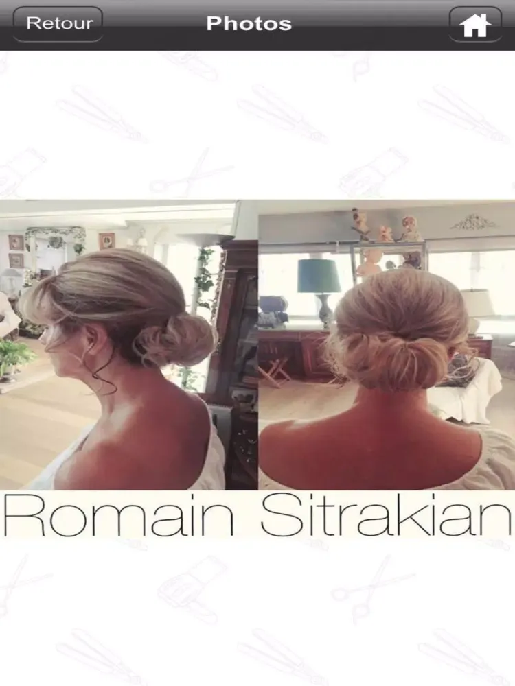 Romain Sitrakian Coiffeur A Domicile iPad 應用截圖