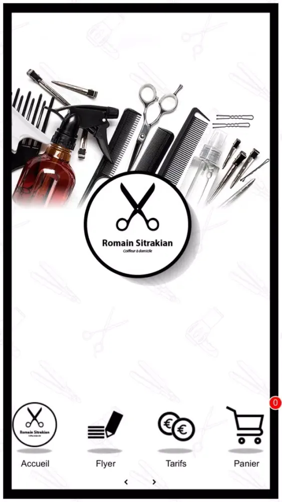 Romain Sitrakian Coiffeur A Domicile應用截圖