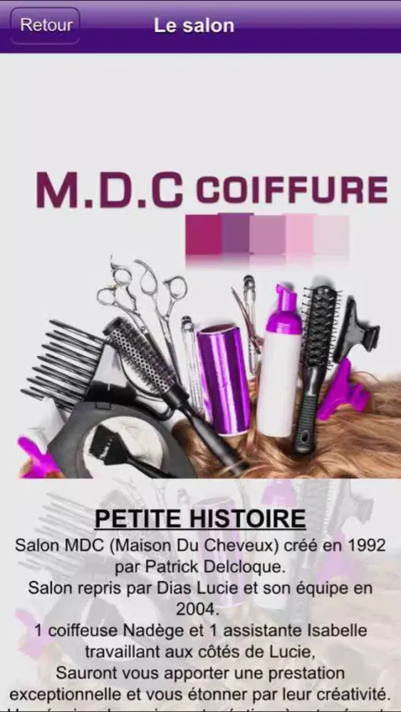 تصاویر Salon de coiffure MDC