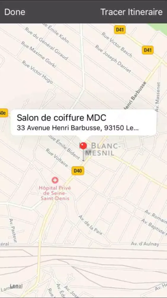 تصاویر Salon de coiffure MDC