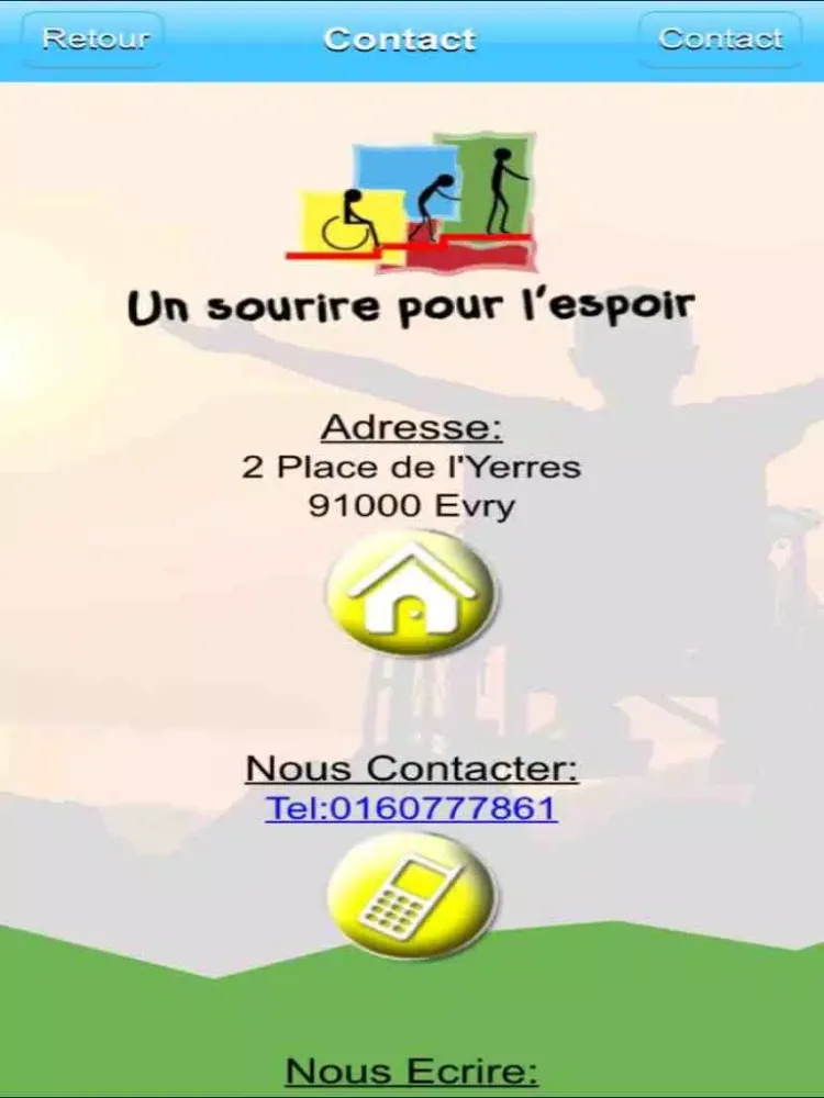 Un Sourire Pour L'Espoir iPad  Screenshots