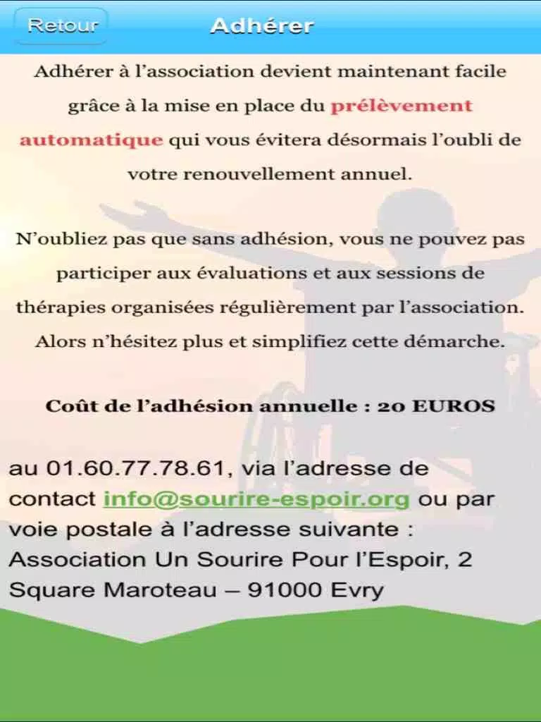 صور Un Sourire Pour L'Espoir iPad 