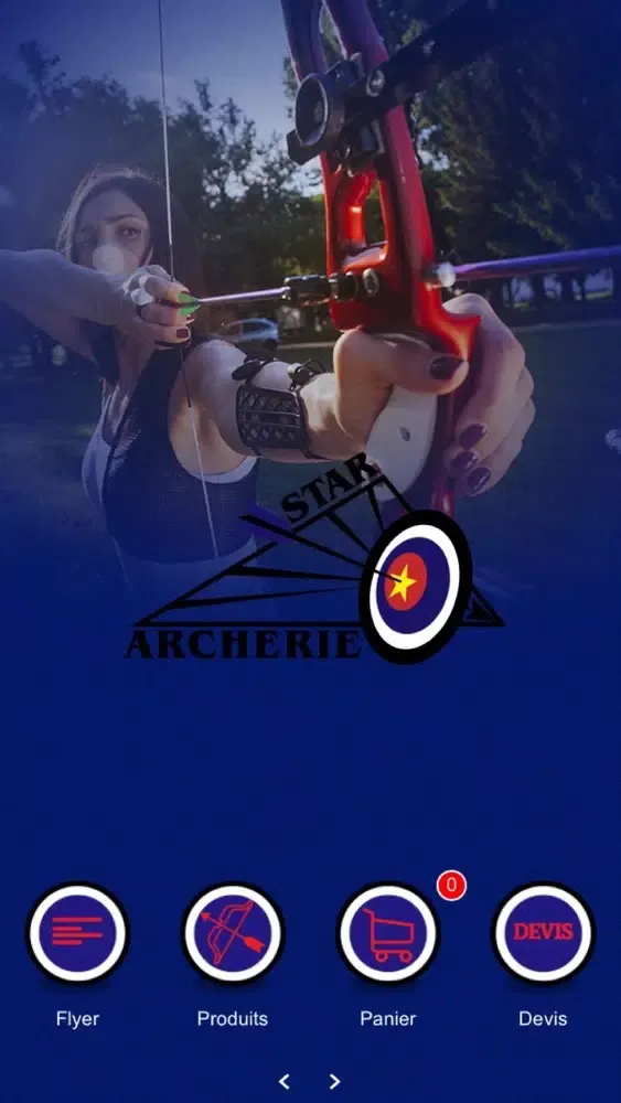 Tangkapan layar Star Archerie