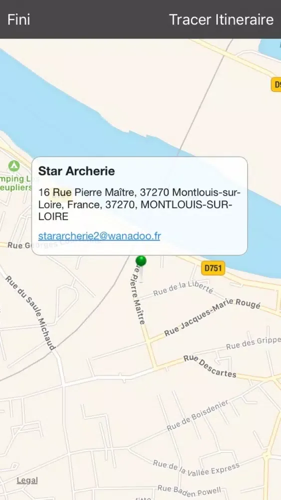 Tangkapan layar Star Archerie