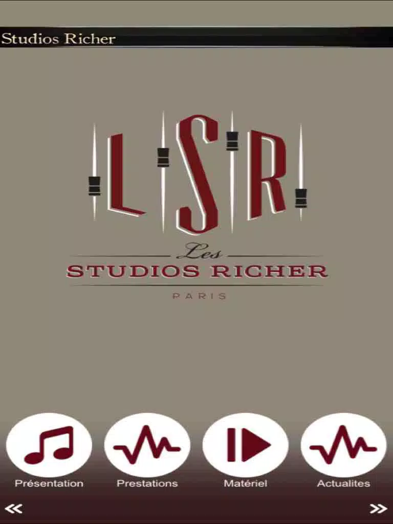 Tangkapan skrin Les Studios Richer iPad 
