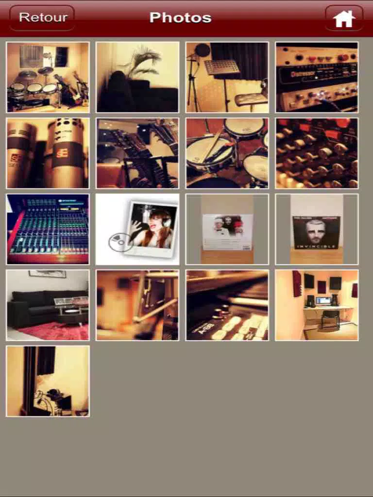 Tangkapan skrin Les Studios Richer iPad 
