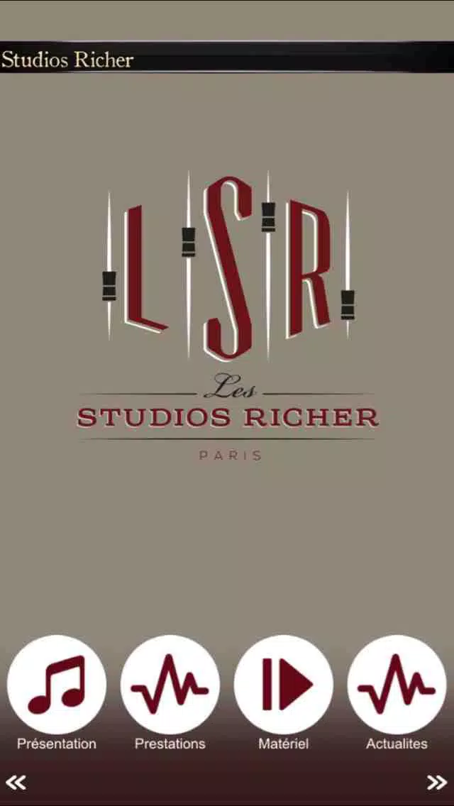 Tangkapan skrin Les Studios Richer