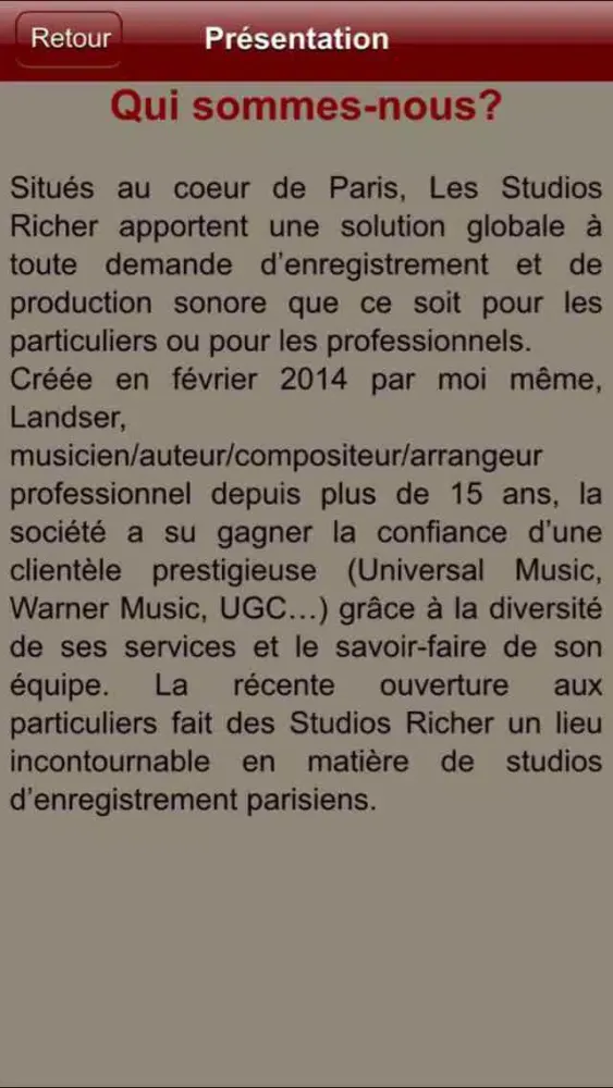 Zrzuty ekranu Les Studios Richer
