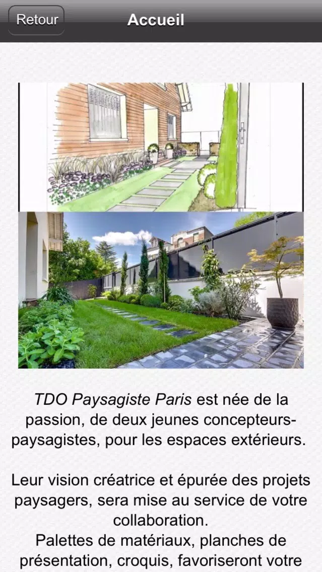 Capturas de tela do TDO Paysagiste Paris