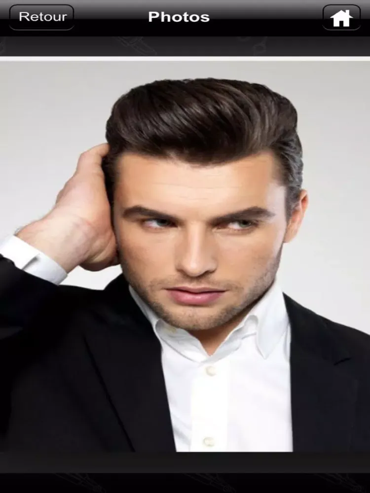 Tangkapan skrin Technic Angèle Coiffure Sandy iPad 