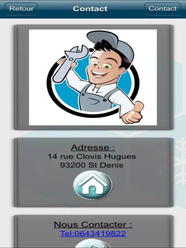 Zrzuty ekranu Travaux Conseils Etude iPad 