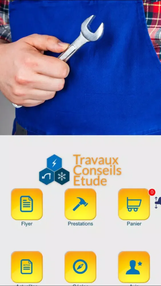 Zrzuty ekranu Travaux Conseils Etude